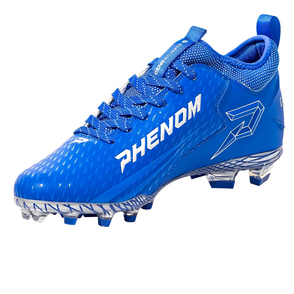 American football shoes<br> Phenom Elite <br>Quantum Speed 2.0<br> Team Colors